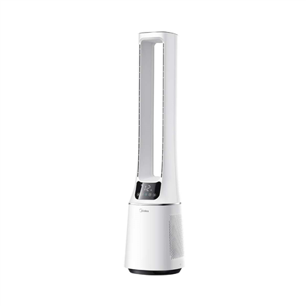 Midea Bladeless Fan with Air purifier | MFP-120 | Stand fan | White | Diameter 15 cm | Number of speeds 10 | Oscillation | Yes | Timer