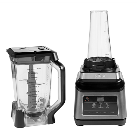 Mixer Blender 2in1 with Auto IQ | BN750EU | Tabletop | 1200 W | Jar material Plastic | Jar capacity 2.1+0.7 L | Ice crushing | Black/Silver