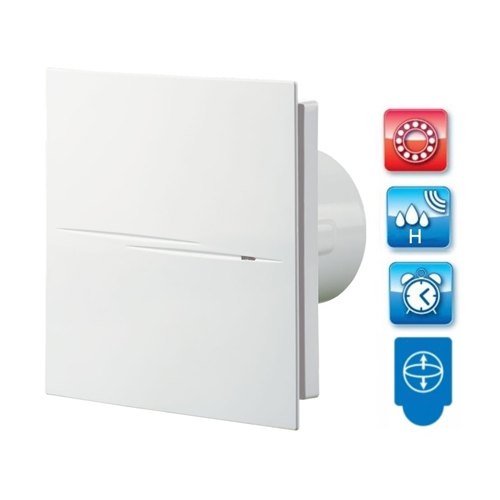 VENTS Silent bathroom fan, 100TH humidity sensor | Vents
