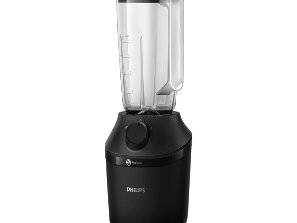 Blender | HR2291/01 3000 Series | Tabletop | 600 W | Jar material Glass | Jar capacity 2 L | Ice crushing | Black