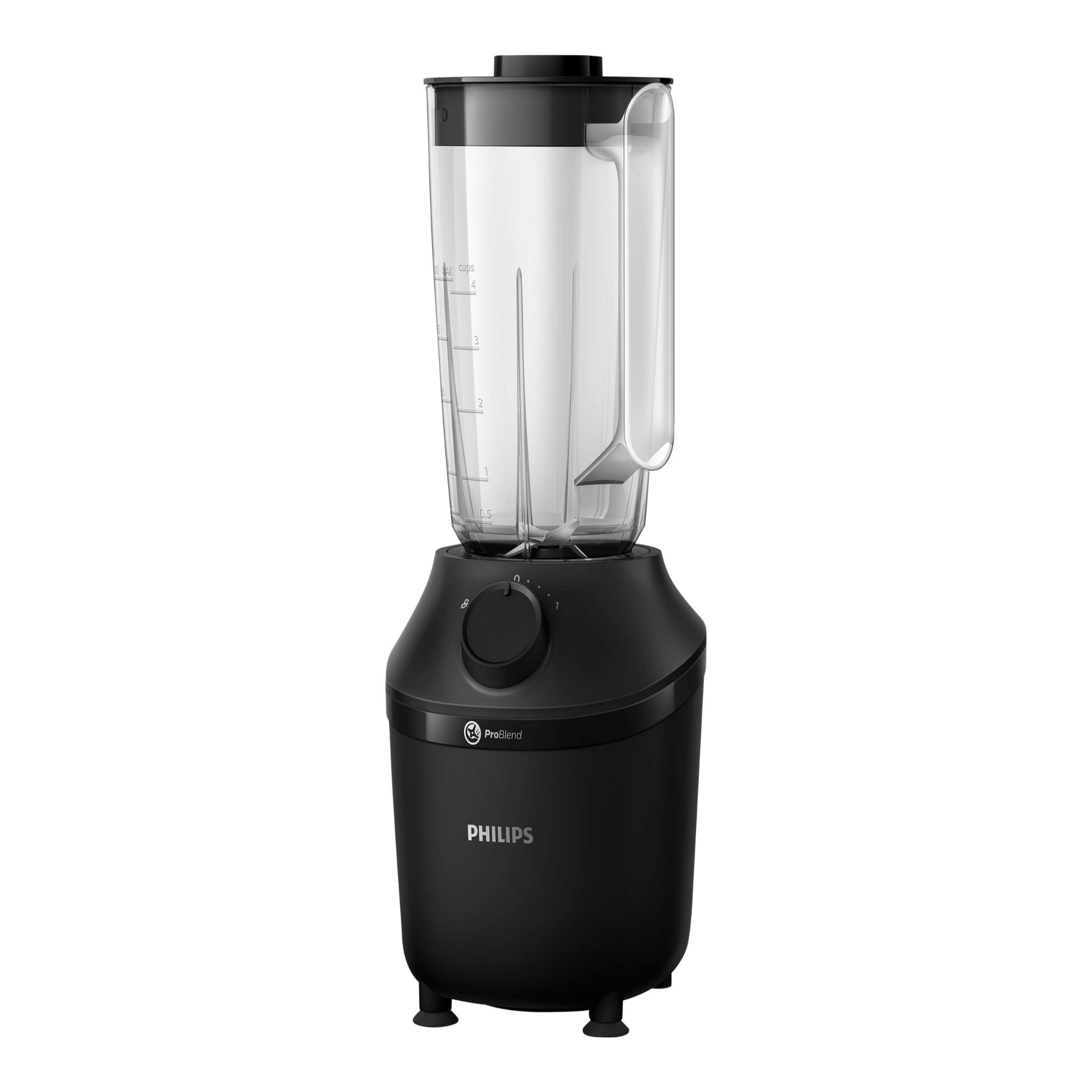 Blender | HR2291/01 3000 Series | Tabletop | 600 W | Jar material Glass | Jar capacity 2 L | Ice crushing | Black