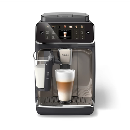 Coffee Maker | EP4449/70	4400 Series | Pump pressure 15 bar | Built-in milk frother | Fully Automatic | 1500 W | Black