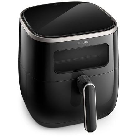 Philips XL Airfryer | HD9257/80 | Power 1700 W | Capacity 5.6 L | Rapid Air technology | Black