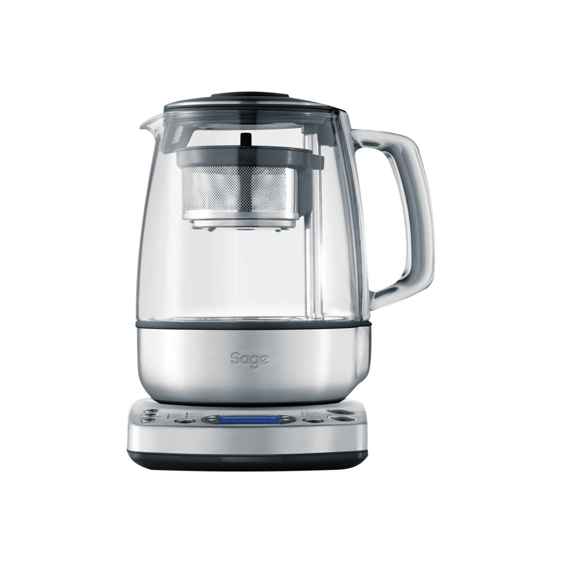 Sage Appliances | Tea Maker | BTM800 | Electric | 2000 W | 1.5 L | Stainless Steel/Glass | Silver