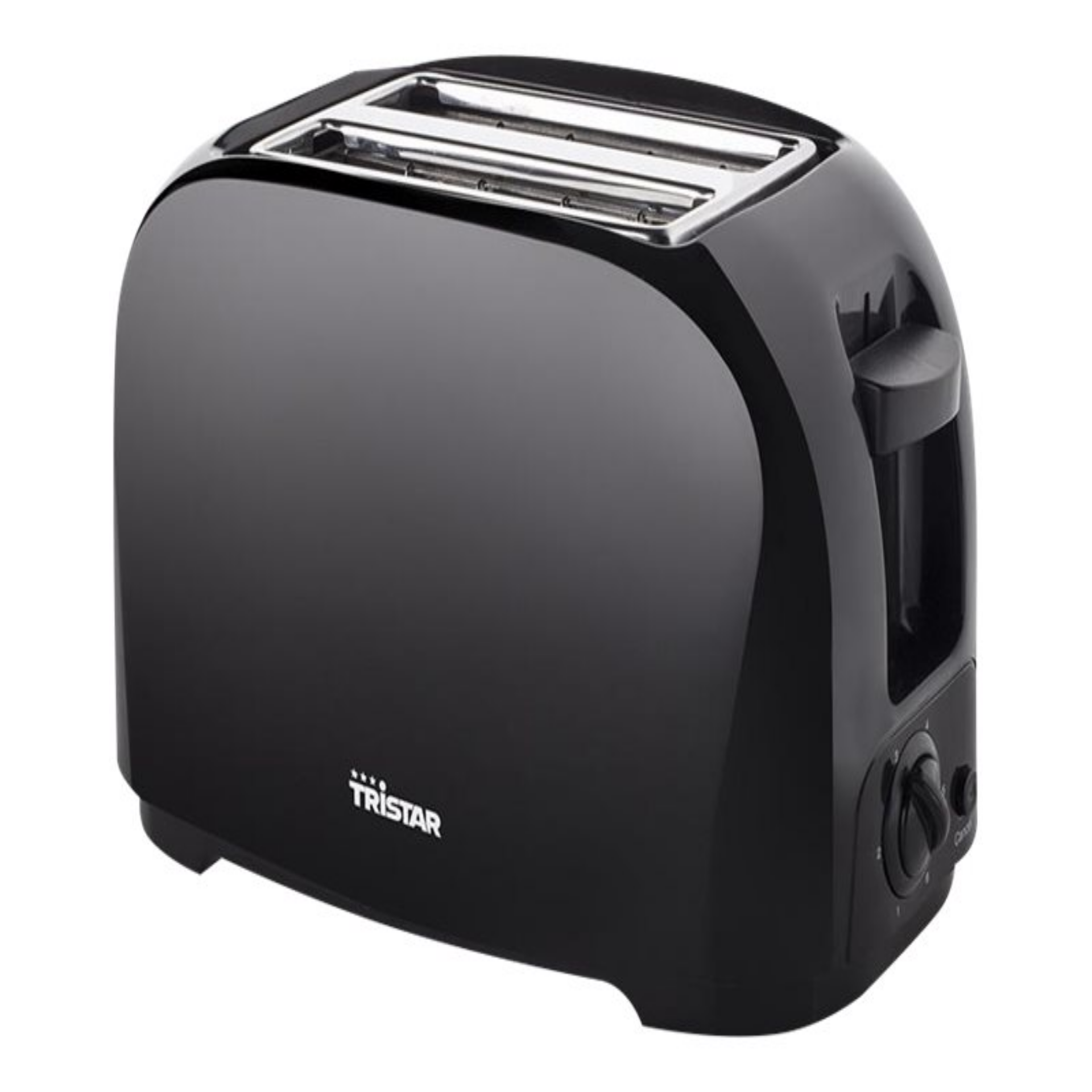 Tristar Toaster | BR-1025 | Number of slots 2 | Housing material Plastic | Black