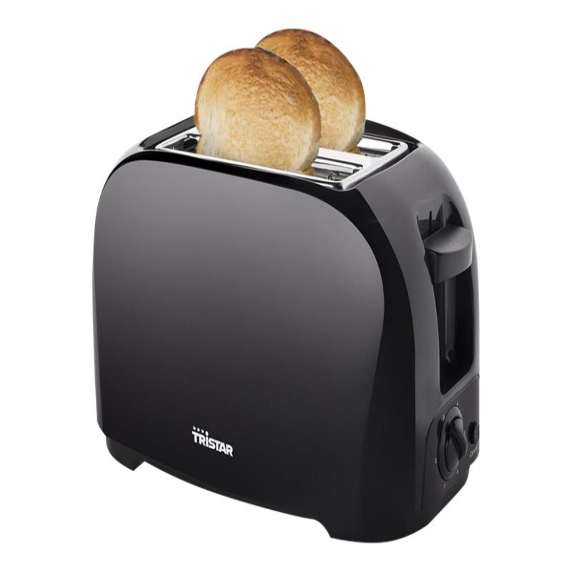 Tristar Toaster | BR-1025 | Number of slots 2 | Housing material Plastic | Black