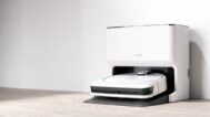 Plaunantis dulkių siurblys robotas Hobot Legee D8 + LuLu automatinė stotelė - Image 3