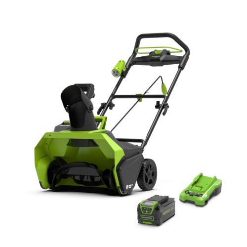 SNIEGO VALYTUVAS 40V su 4Ah akumuliatoriumi ir krovikliu gd40stk4 - Image 4