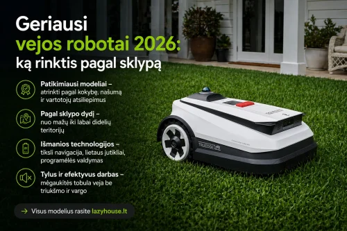 geriausi vejos robotai