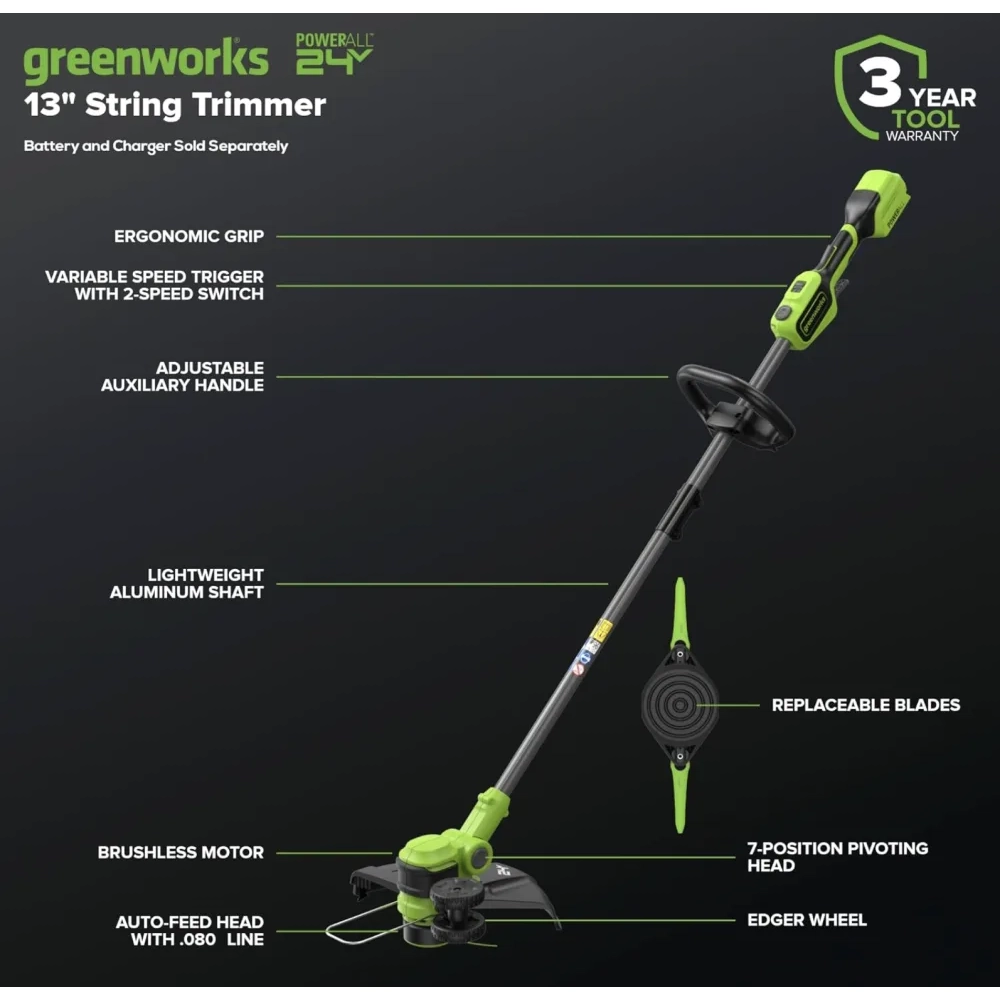 2113007-Styginė-žoliapjovė-24V-BL-33cm-ST24L02-01-tik-įrankis-Greenworks-2