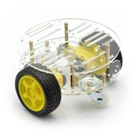 AN-07243-Važiuoklė-apvali-2WD---roboto-važiuoklė-su-DC-variklio-pavara-1