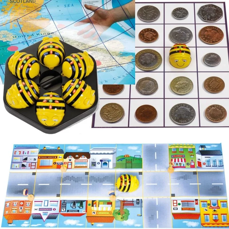 komplektas-su-kilimeliais-Robotų-Bee-bot-komplektas-su-kilimėliais-Bee-bot-2