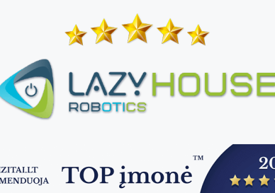 Lazy House TOP įmonė 2019