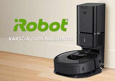 siurblys robotas iRobot