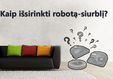 siurblys robotas