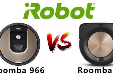 iRobot Roomba s9 ir iRobot Roomba 966 namų robotai